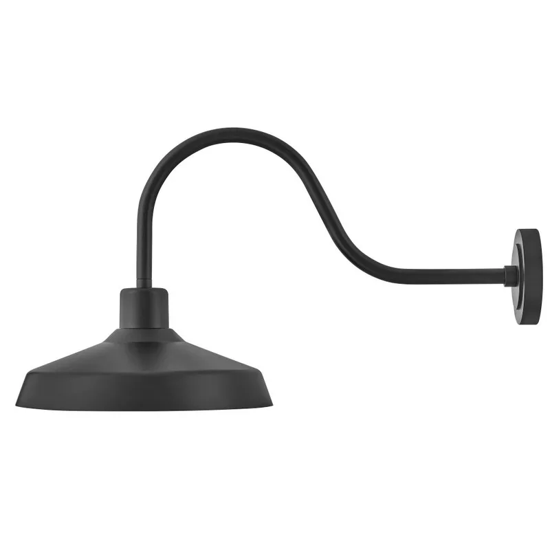 Forge Large Wall Mount Barn Light 12074BK