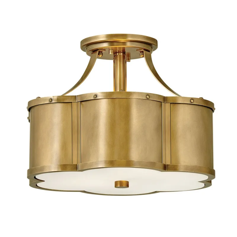 Chance Medium Semi-Flush Mount 4443HB