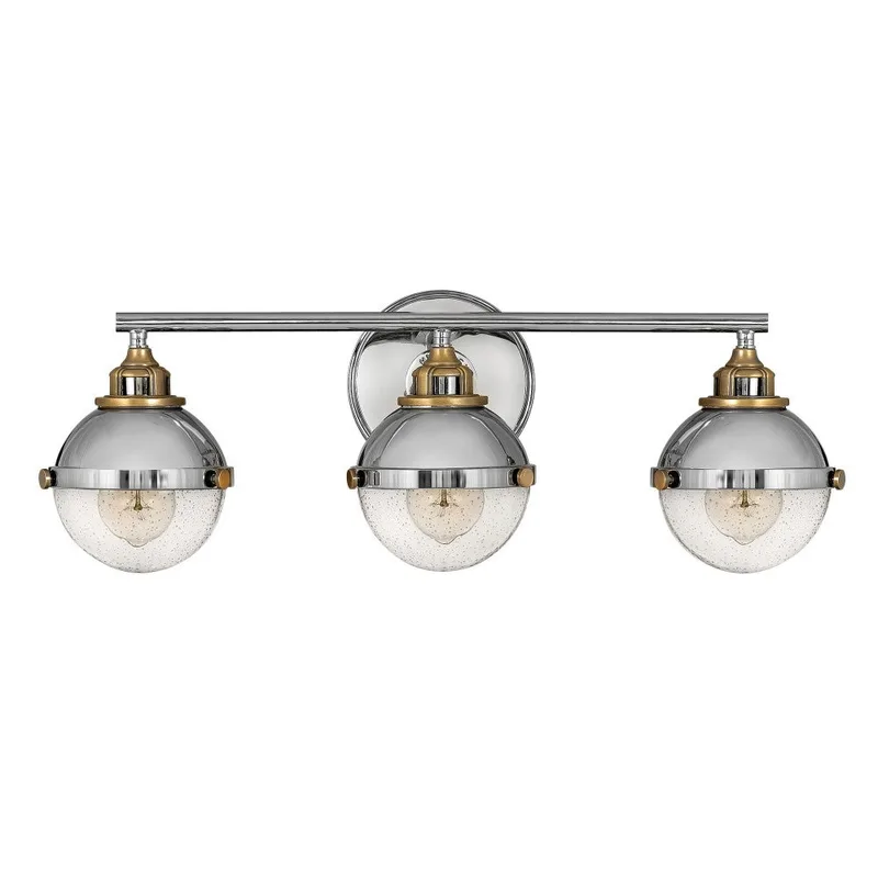 Fletcher Medium Three Light Vanity 5173PN