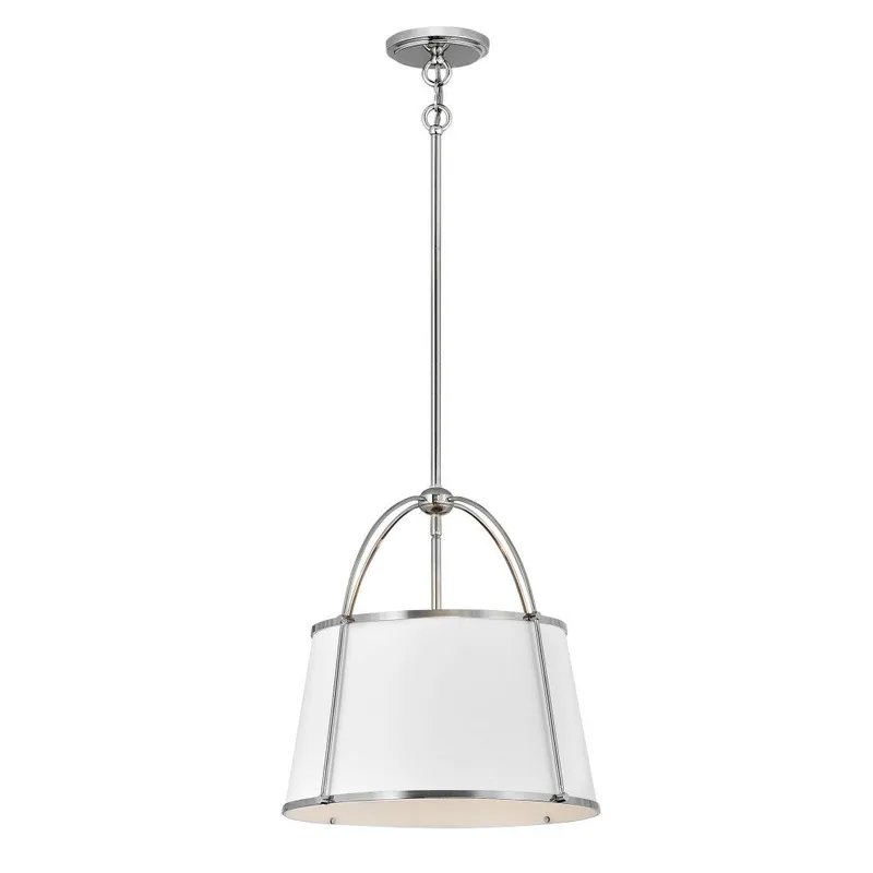 Clarke Large Drum Pendant 4894PN