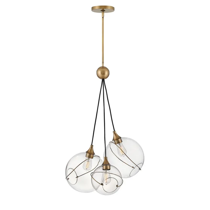 Skye Large Three Light Pendant 30304HBR