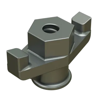 B12AW - D/R Wing Nut