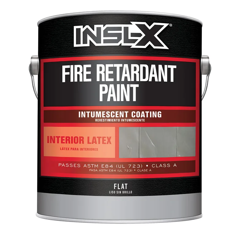 Fire Retardant Paint Latex Intumescent Coating Flat Finish FR-210