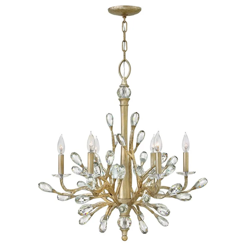 Eve Medium Single Tier Chandelier FR46806CPG