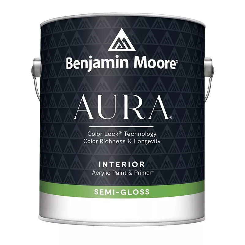 Aura® Waterborne Interior Paint & Primer Semi Gloss Finish N528