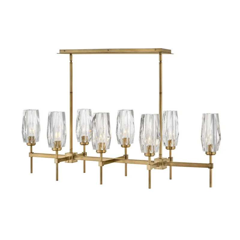 Ana Medium Eight Light Linear 38256HB
