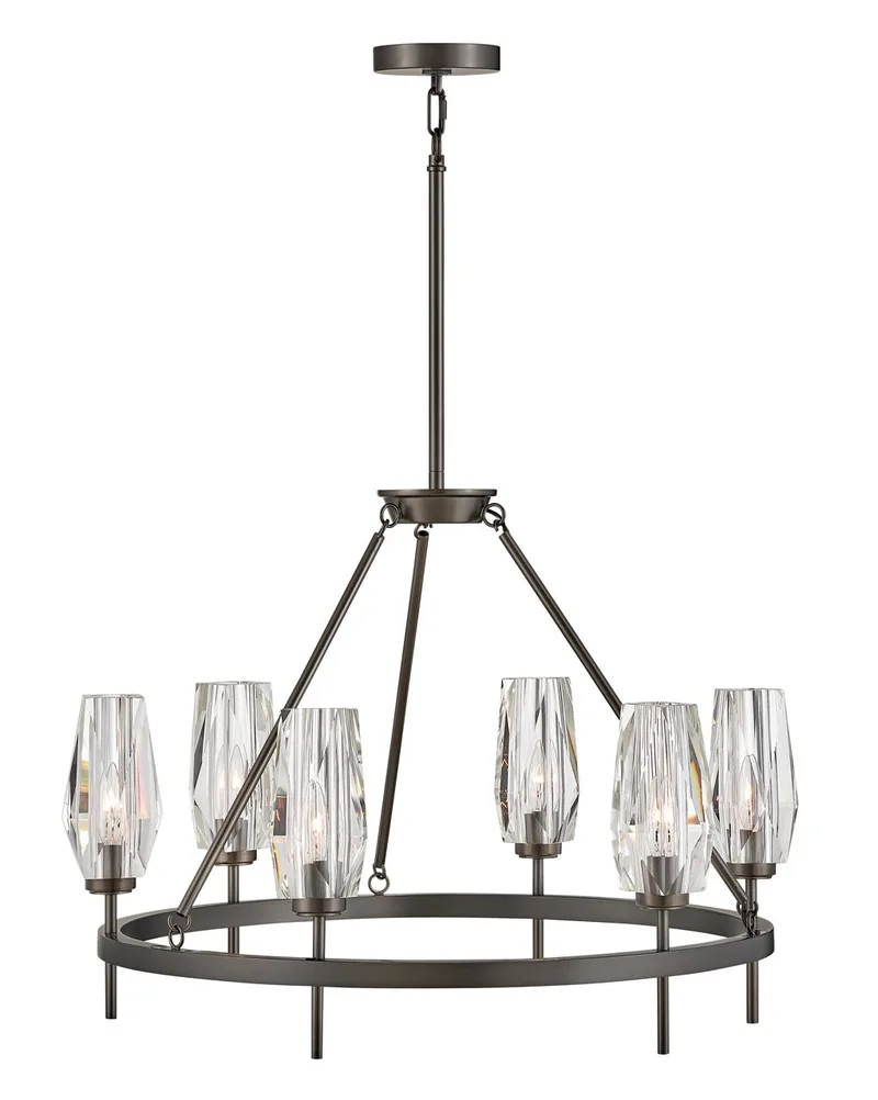 Ana Medium Single Tier Chandelier 38255BX