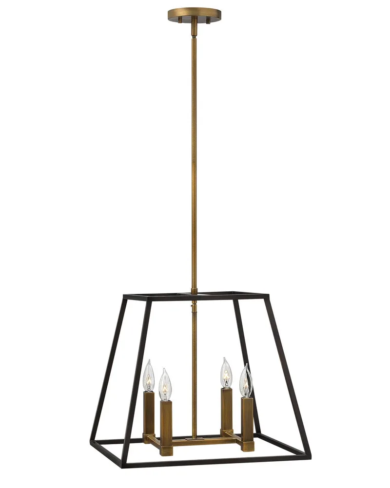 Fulton Large Open Frame Pendant 3334BZ