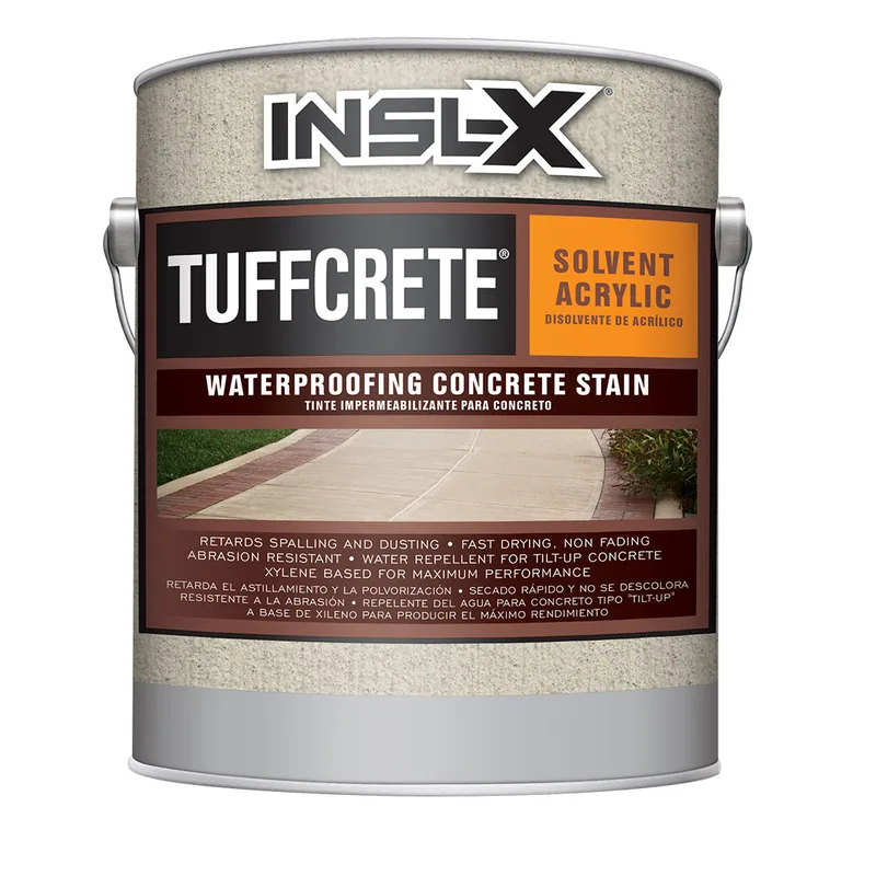 Tuffcrete®Solvent Acrylic Waterproofing Concrete Stain Low Sheen Finish CST-5XXX