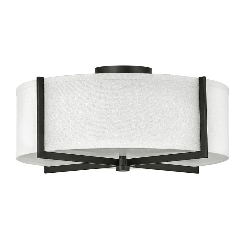 Axis Off White Medium Semi-flush Mount 41708BK