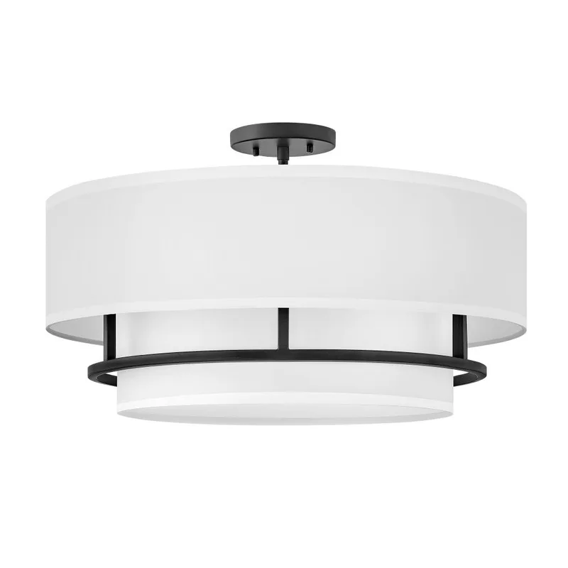 Graham Medium Semi-Flush Mount 38894BK