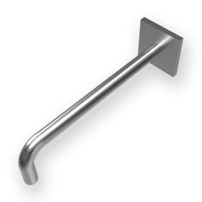 L Anchor Rod With Plate (160)