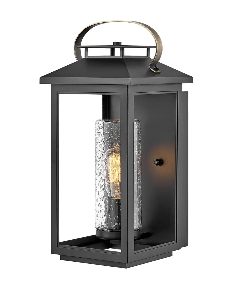 Atwater Medium Wall Mount Lantern 1164BK