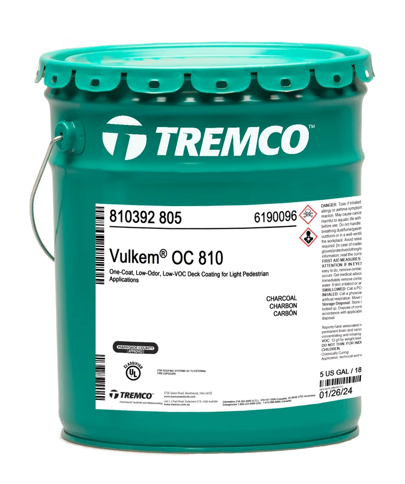 Vulkem OC810 Data Sheet