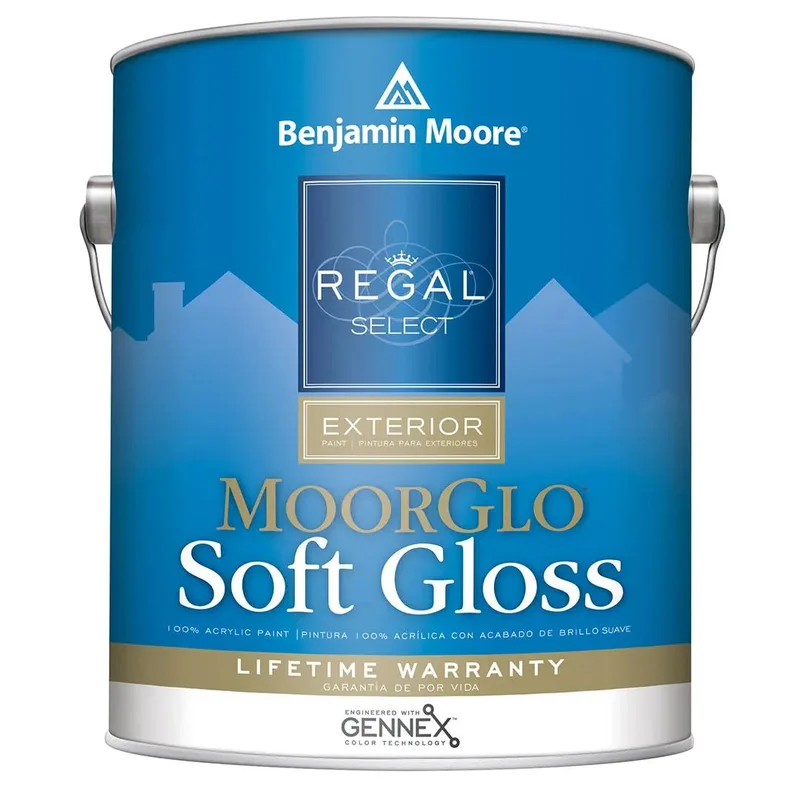 Regal® Select Exterior Paint - MoorGlo® Soft Gloss Finish W096