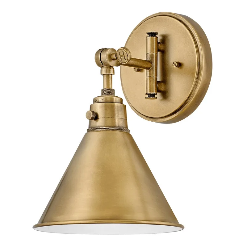 Arti Medium Swing Arm Single Light Sconce 3691HB