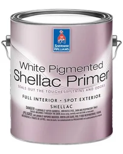 White Pigmented Shellac Primer