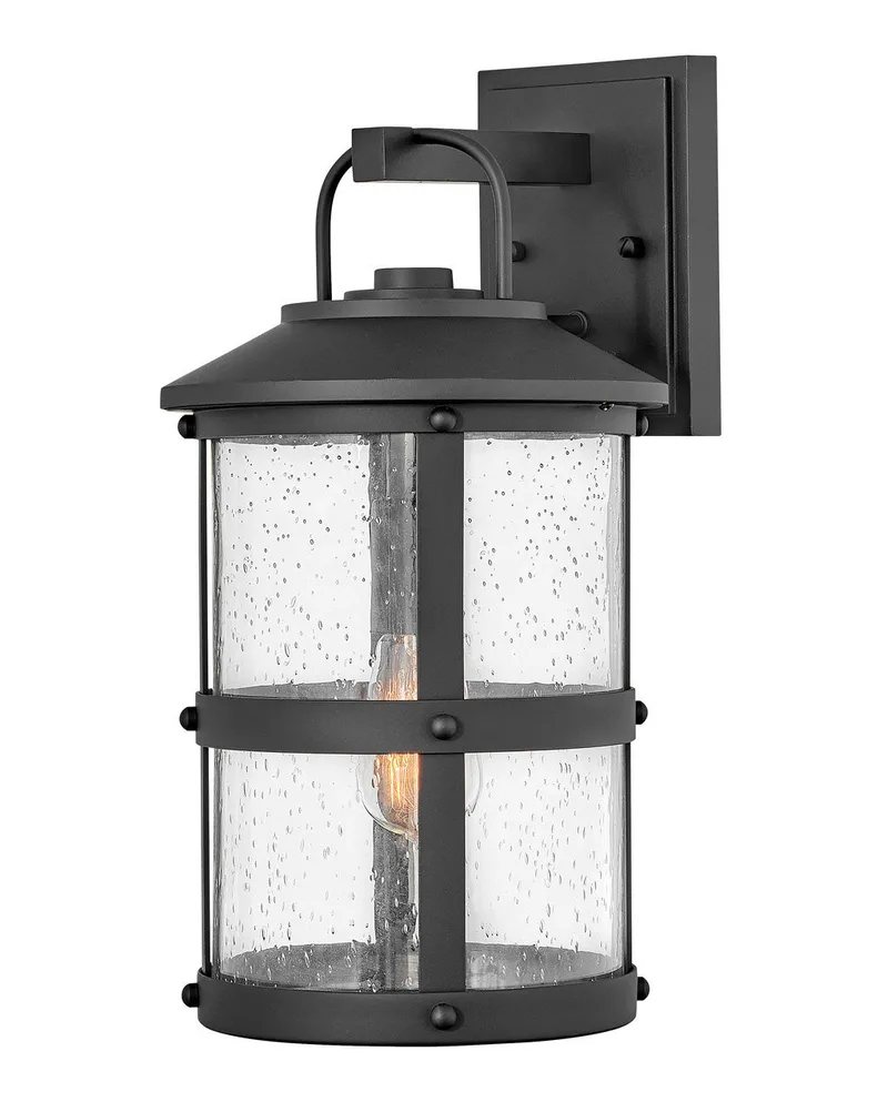 Lakehouse Medium Wall Mount Lantern 2684BK