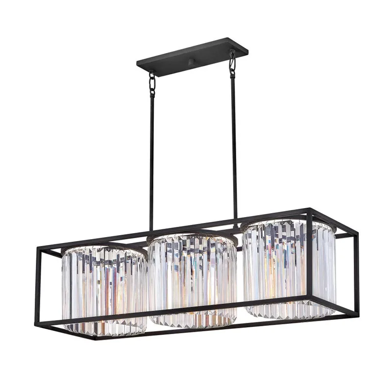 Giada Small Three Light Linear 4556BK