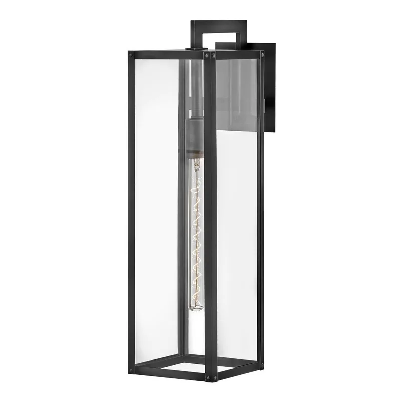 Max Large Wall Mount Lantern 2595BK-LL