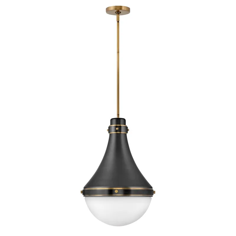 Oliver Medium Pendant 39054BK