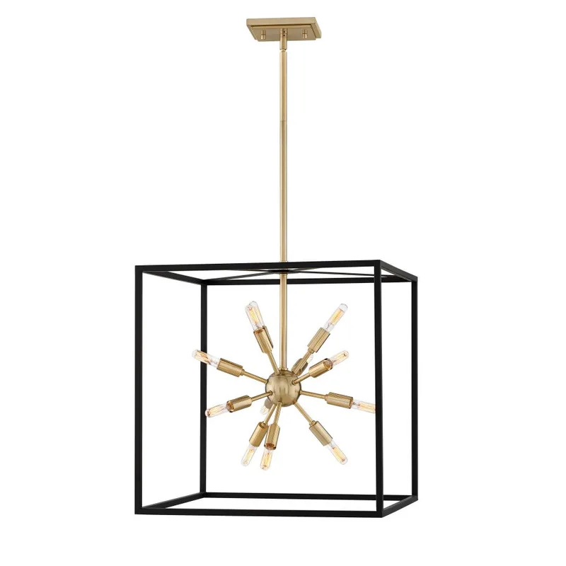 Aros Large Open Frame Pendant 46314BLK