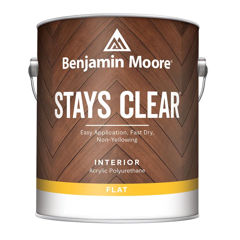 Stays Clear® Acrylic Polyurethane - Flat W425