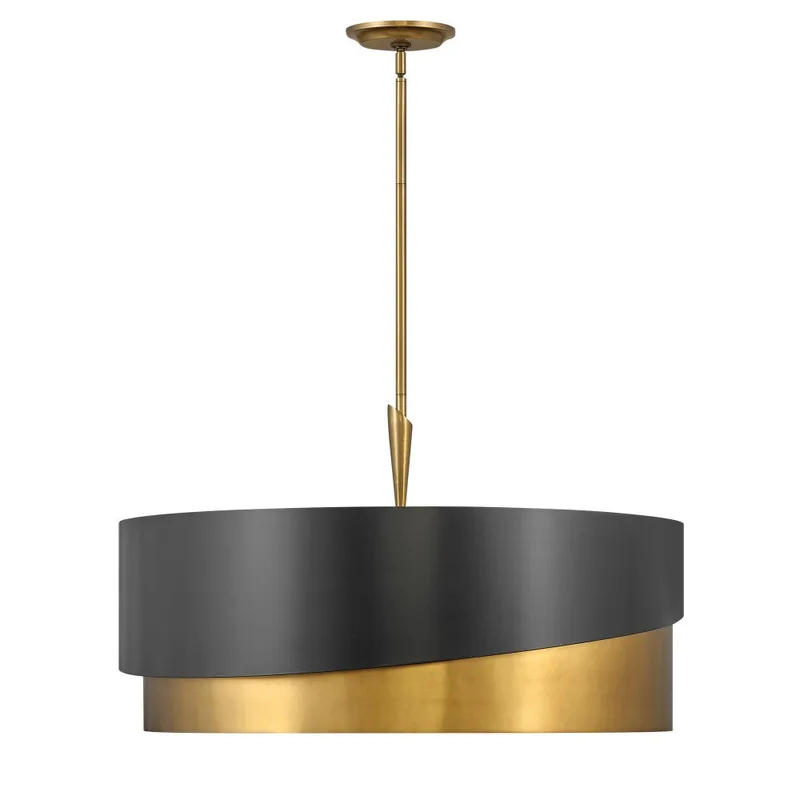 Gigi Medium Drum Chandelier FR34318HBR