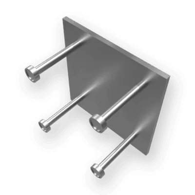 (Anchor Plates) Flat Plate with Headed Concrete Anchors (730)