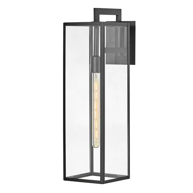 Max Large Wall Mount Lantern 2595BK