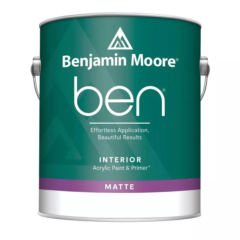 ben® Premium Interior Acrylic Paint & Primer Matte N624
