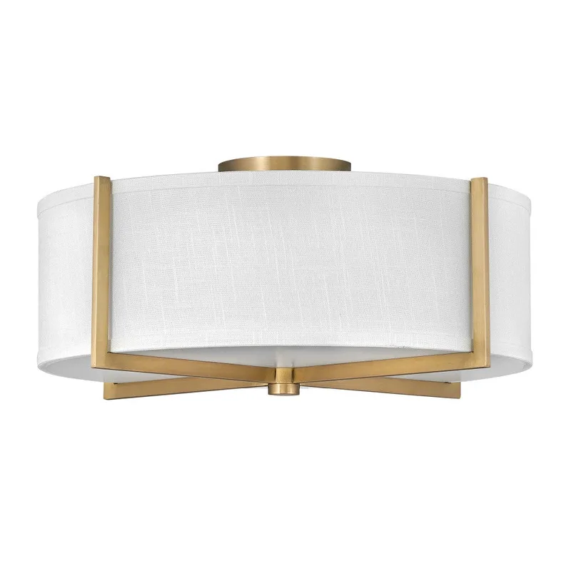 Axis Off White Medium Semi-flush Mount 41708HB