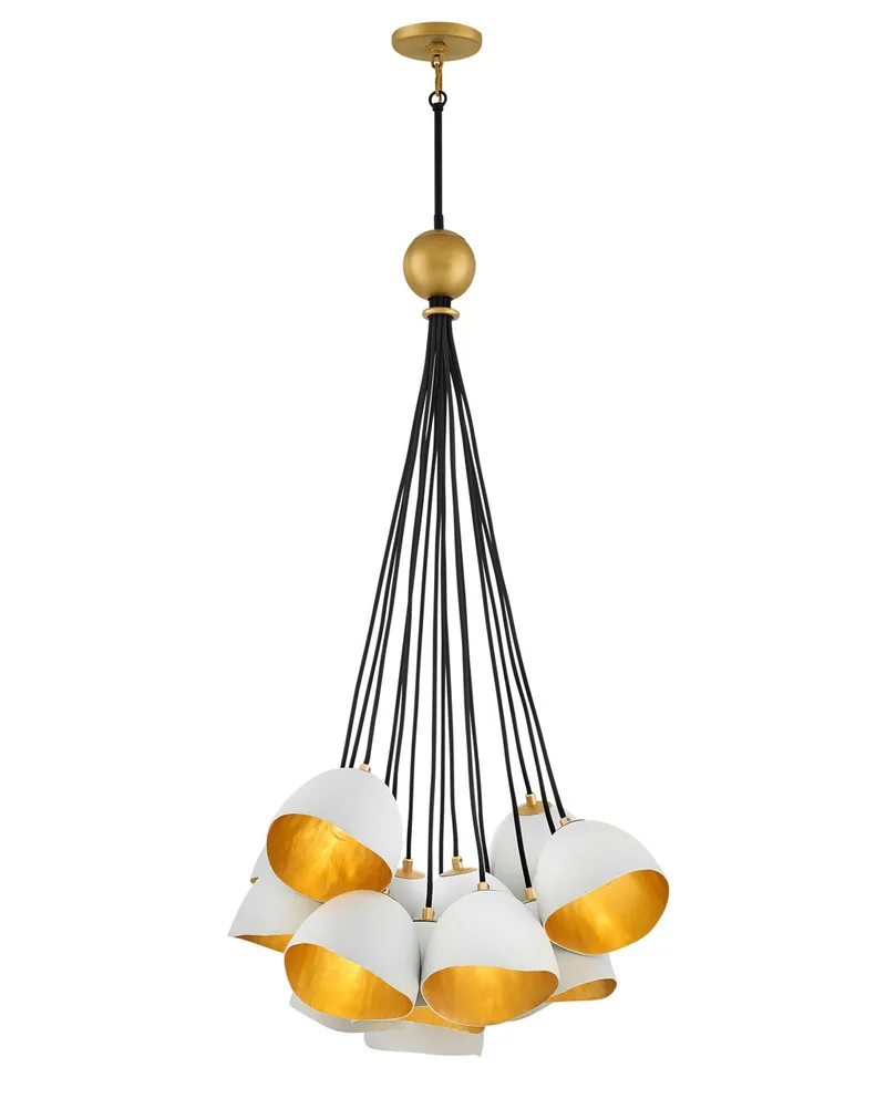 Nula Medium Single Tier Chandelier 35906SHW