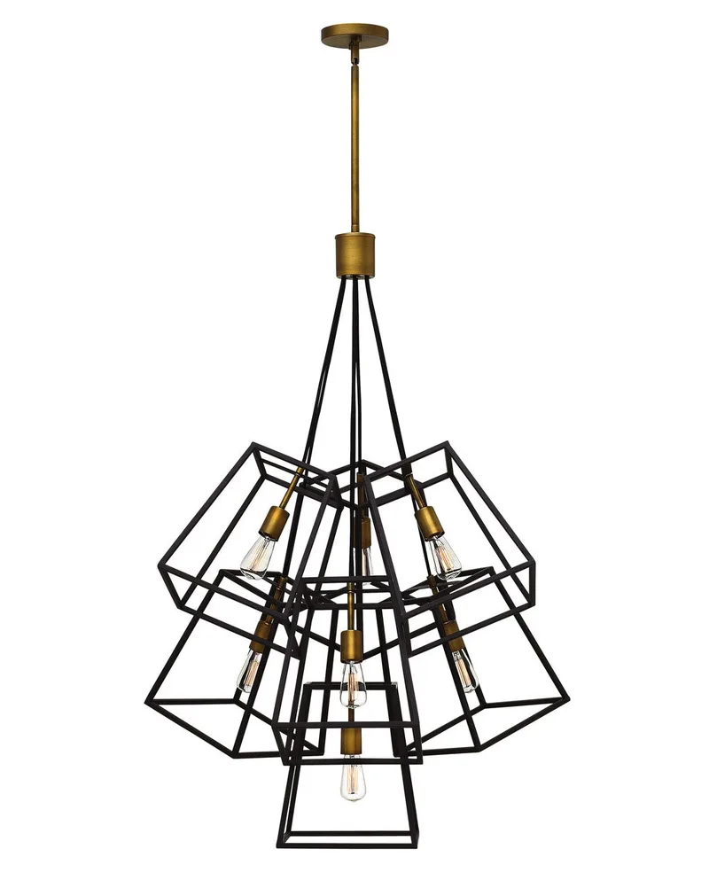 Fulton Medium Seven Light Multi Tier 3357BZ