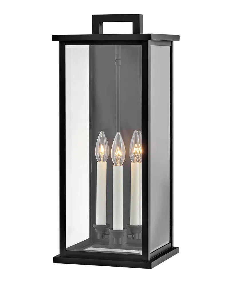 Weymouth Large Wall Mount Lantern 20015BK