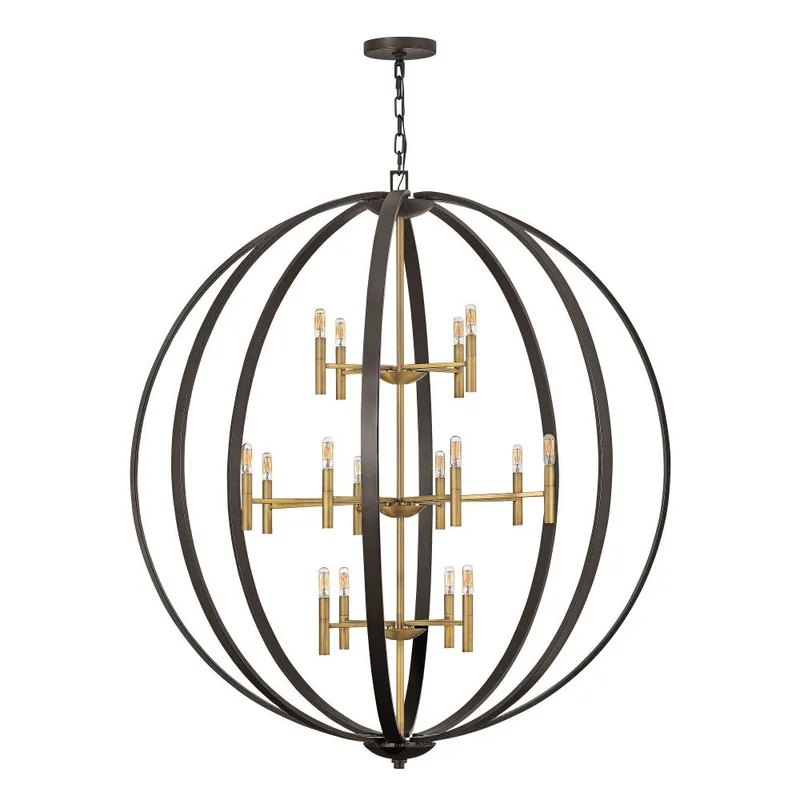Euclid Extra Large Orb Chandelier 3465SB