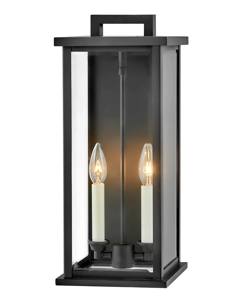 Weymouth Medium Wall Mount Lantern 20014BK