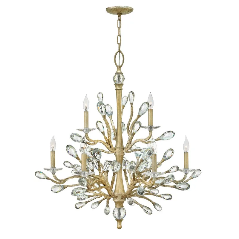 Eve Medium Two Tier Chandelier FR46809CPG