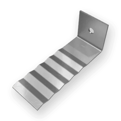 Corrugated L-Anchor With Hole (340-A)