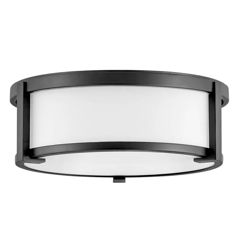 Lowell Small Flush Mount 3241BK