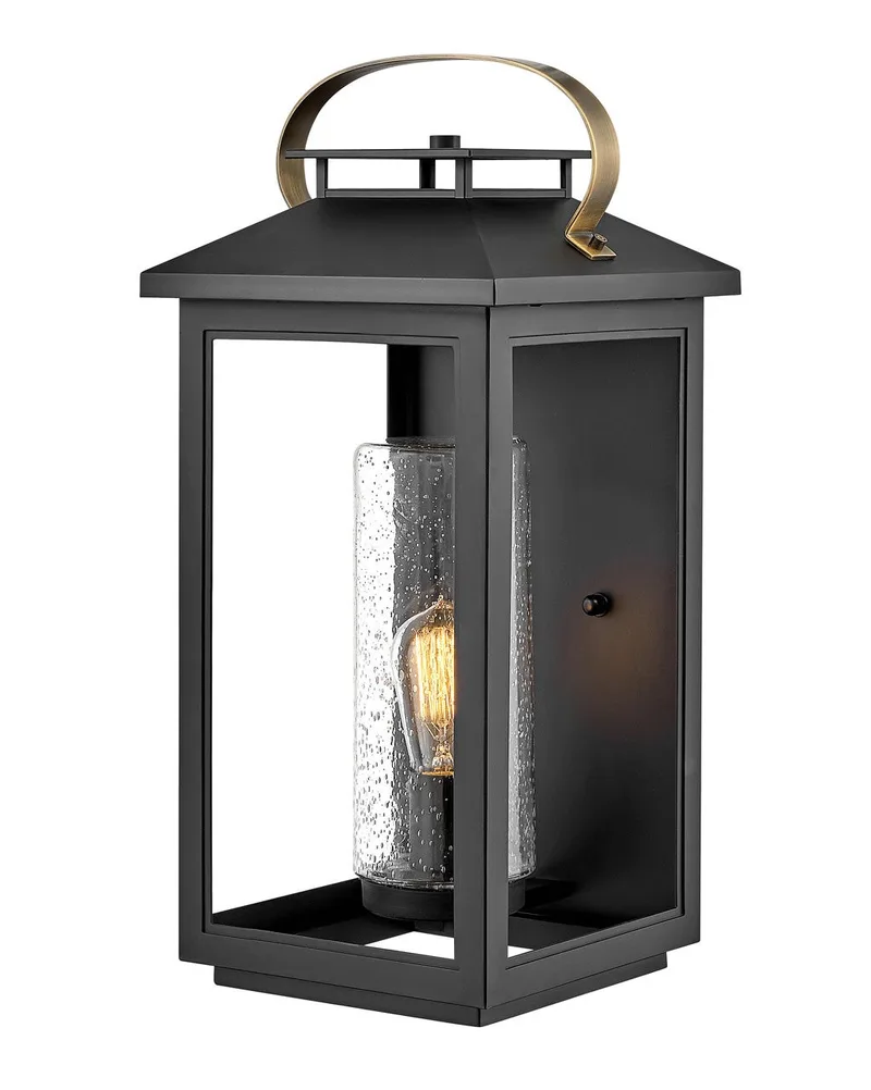 Atwater Large Wall Mount Lantern 1165BK