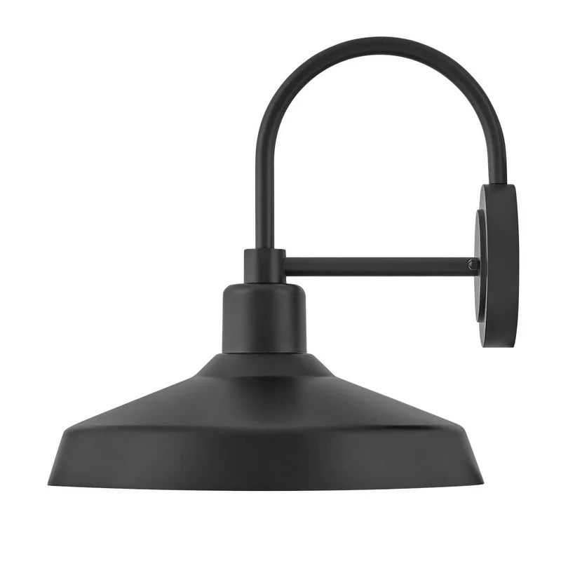 Forge Large Wall Mount Barn Light 12070BK