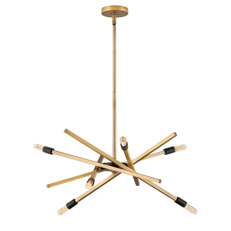 Archer Medium Adjustable Single Tier Chandelier 4765HB