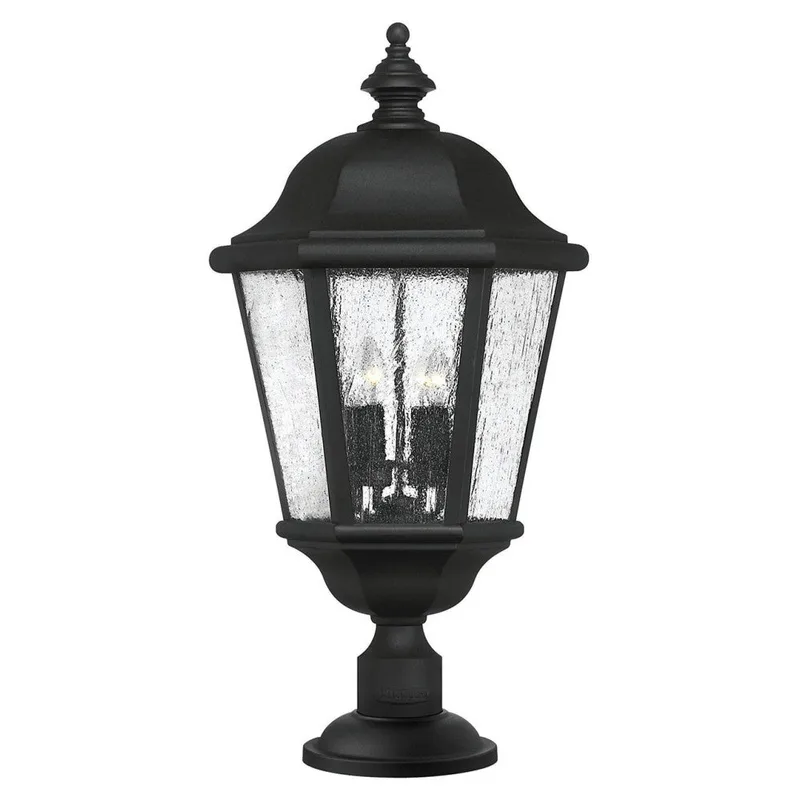 Edgewater Extra Large Post Mount Lantern 1677BK