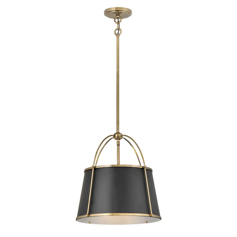 Clarke Large Drum Pendant 4894WS