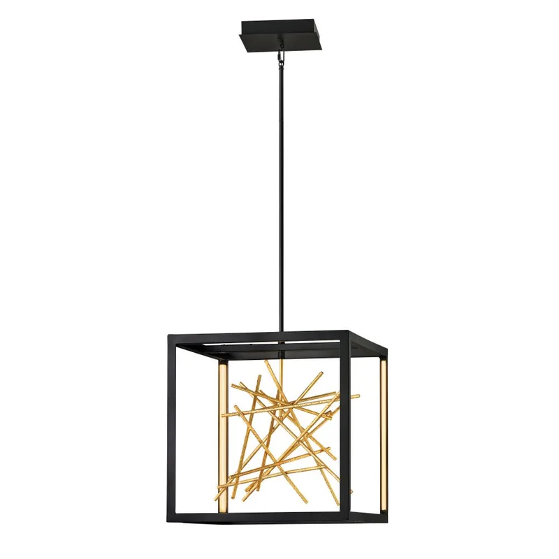 Styx Large LED Open Frame Pendant FR46407BLK