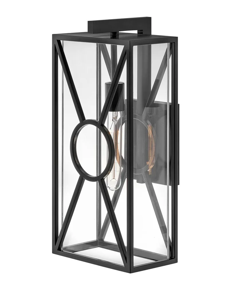 Brixton Medium Wall Mount Lantern 18374BK