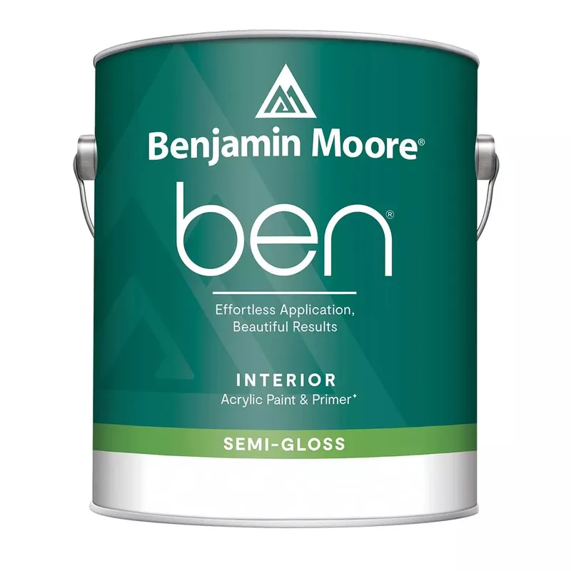 ben® Premium Interior Acrylic Paint & Primer Semi-Gloss N627