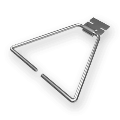 Channel Slot Triangular Wire Tie (129)