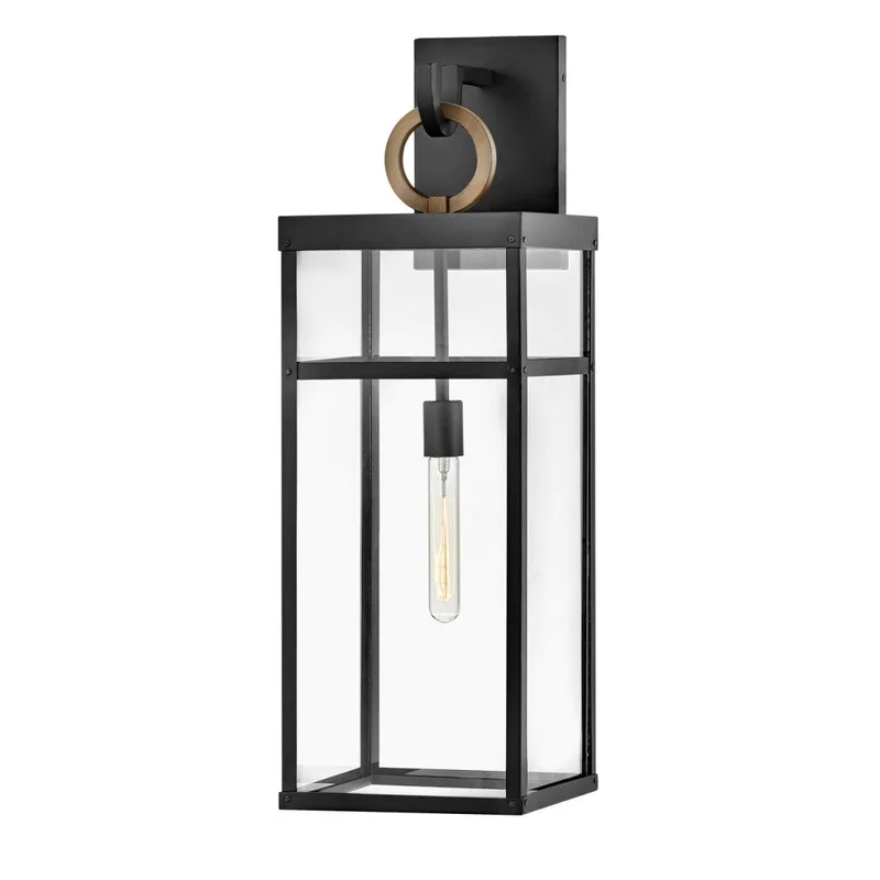 Porter Extra Large Wall Mount Lantern 2807BK-LL
